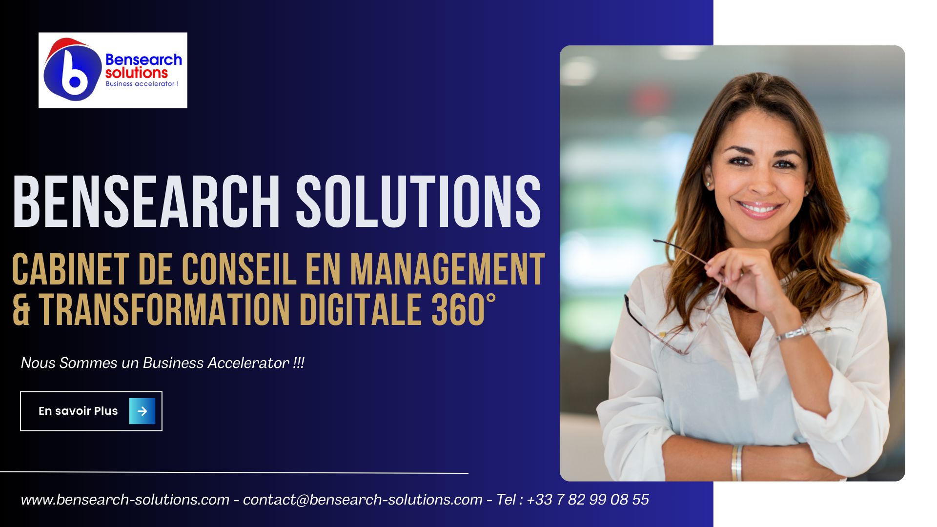 Bensearch Solutions - Cabinet de conseil en Management et Transformation digitale 360° - www.bensearch-solutions.com