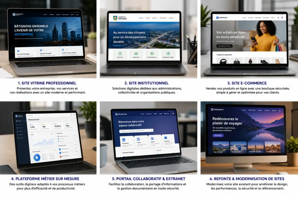 Creation siteweb intelligent - BENSEARCH SOLUTIONS - www.bensearch-solutions.com